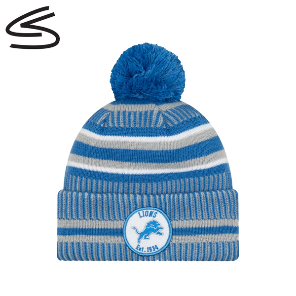 Detroit Lions Pom Beanie