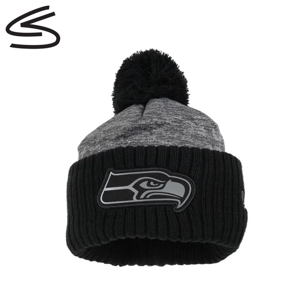 Seattle Seahawks Pom Beanie