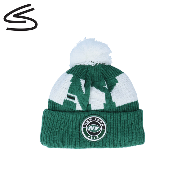 New York Jets Pom Beanie