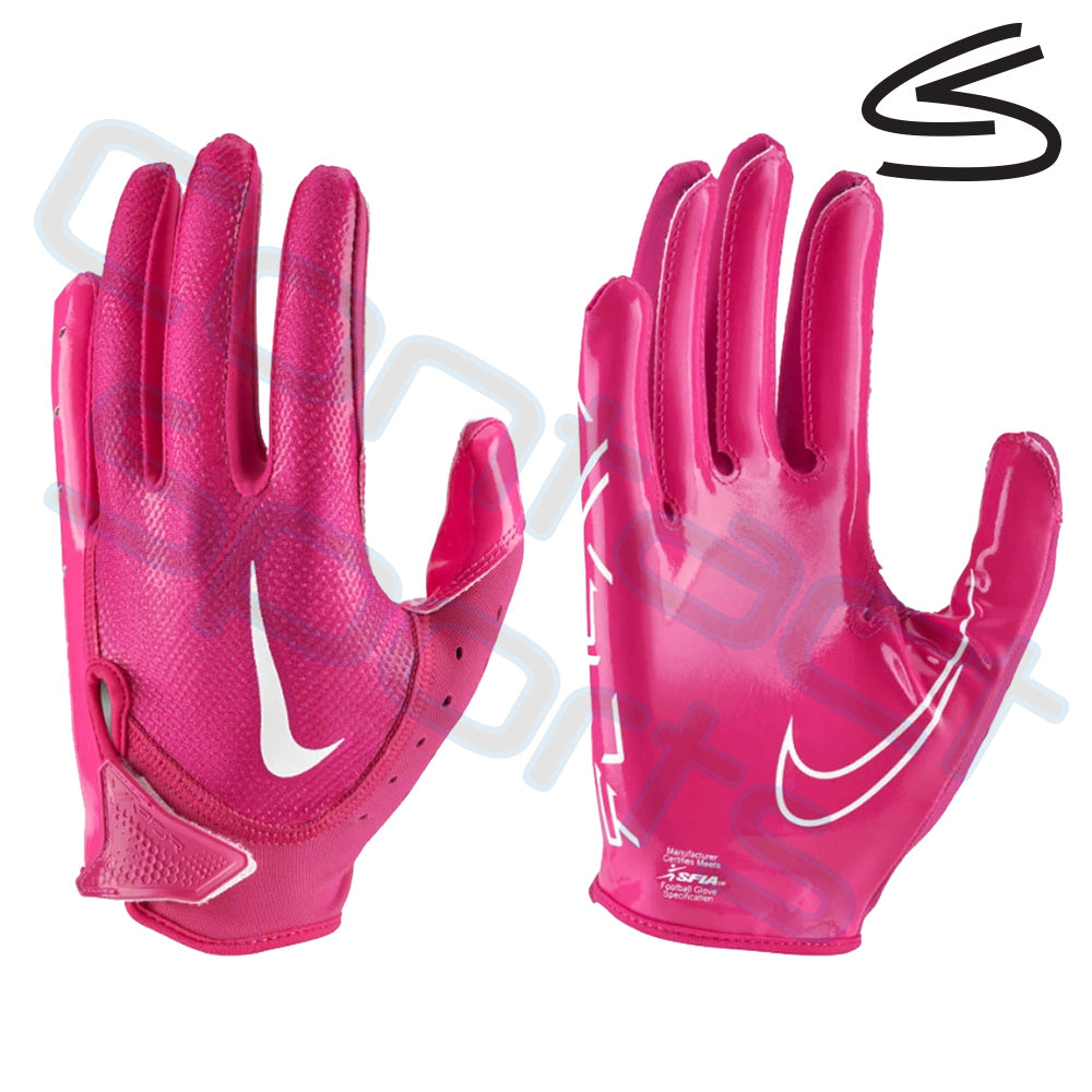 Nike football hot sale pink gloves