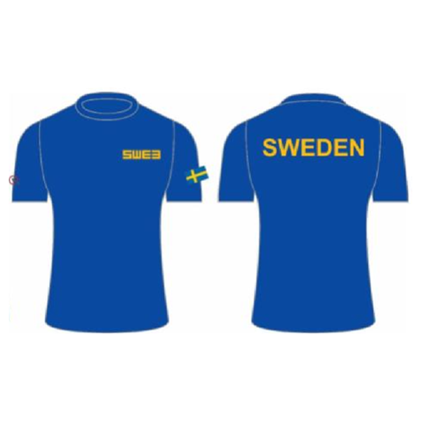 SWE3 Womens Player T Shirt Royal