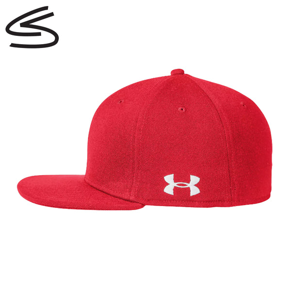 Under Armour Fitted Flat Bill Keps