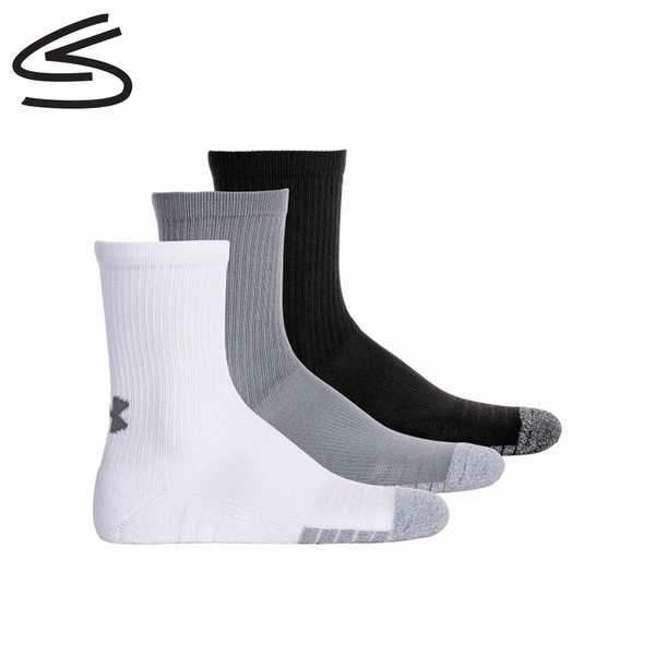 Under Armour HeatGear Crew 3-Pack Socks