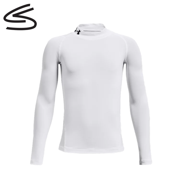 Under Armour Youth HeatGear Mock Long Sleeve