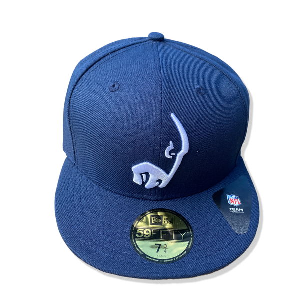 Los Angeles Rams Fitted Flat Bill Cap